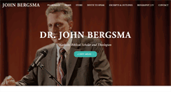 Desktop Screenshot of johnbergsma.com